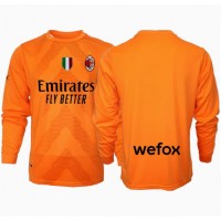 Camisa de Futebol AC Milan Goleiro Equipamento Secundário 2024-25 Manga Comprida